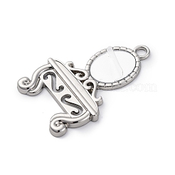 Подвески из стеклянного зеркала FIND-Z073-03P