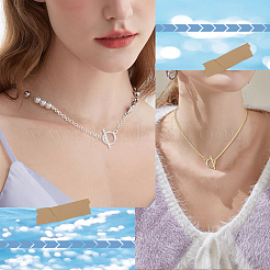 20 комплект из 2-х цветных застежек-тоглов из нержавеющей стали марки 304&nbsp;STAS-BBC0008-06