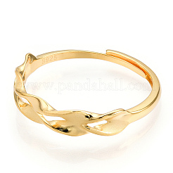 925 серебряное регулируемое кольцо STER-T007-06G