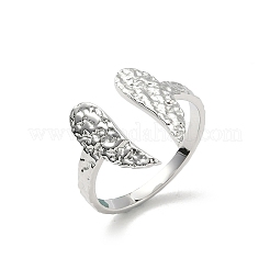 Кольца-манжеты с открытыми крыльями из нержавеющей стали 304 для женщин&nbsp;LS-RJEW-A086-05P