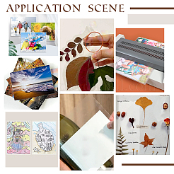 70 шт. 3 вида ламинирующей пленки для защиты фотографий&nbsp;AJEW-NB0007-18