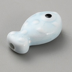 Фарфоровые бусины ручной работы&nbsp;PORC-WH20001-02K