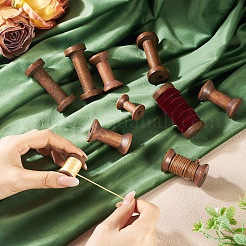 15 шт. 3-х видов деревянных швейных и вышивальных ниток&nbsp;SENE-TA0001-01