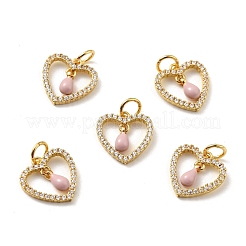 Стойки обшивки латунь микро проложить Циркон подвеску&nbsp;ZIRC-C037-07G