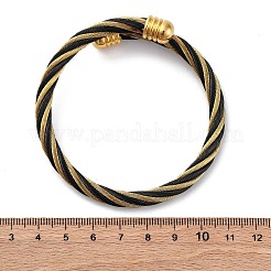 Браслеты-торсионы из нержавеющей стали 304 для женщин и мужчин&nbsp;BJEW-G584-18G-04