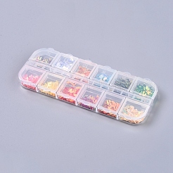 12 цвет лазерный сияющий блеск для ногтей&nbsp;MRMJ-WH0060-14A