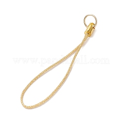 Полиэфирная металлизированная нить для изготовления мобильных ремней&nbsp;AJEW-JB01374