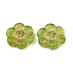 Чешские прессованные стеклянные бусины GLAA-I061-32C