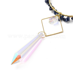 Подвесные украшения из натуральной ляпис-лазури&nbsp;G-Z051-01F