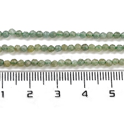 Естественный зеленый апатит бисер пряди G-G105-A02-01