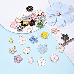 28 стиль подвесок из эмали из сплава&nbsp;ENAM-YW0004-84