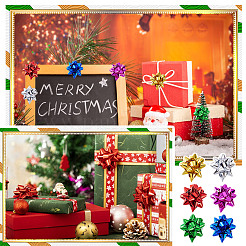 120шт 6-х цветные пластиковые рождественские украшения&nbsp;FEPA-GA0001-02