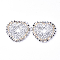 Большие подвески из полиэстера WOVE-T012-02