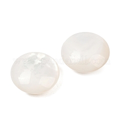 Натуральные белые бусины из ракушек SSHEL-B006-03