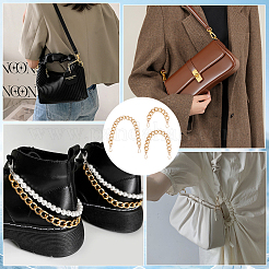 3 шт. 3 стиля алюминиевых цепных ремней для сумок DIY-BBC0002-34