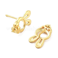 925 серьга из стерлингового серебра&nbsp;EJEW-B038-07G