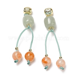 Подвески из натурального кварца AJEW-P108-10G