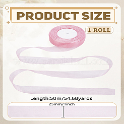 1 рулон прозрачной органзовой ленты&nbsp;OCOR-LP0001-76B