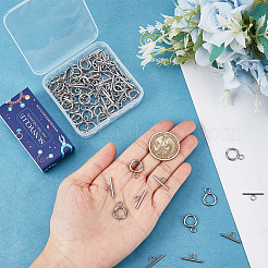 50 шт. застежки-тоглы из нержавеющей стали 304 STAS-SC0006-76