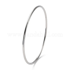 Простой браслет из нержавеющей стали 304&nbsp;BJEW-F461-01A-P