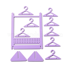 Непрозрачные акриловые подставки для серег&nbsp;EDIS-WH0029-14E