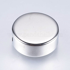 Европейские бусины из нержавеющей стали 304&nbsp;LS-STAS-I072-026P