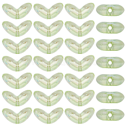 80 шт. Прозрачные акриловые бусины&nbsp;TACR-PA0001-17