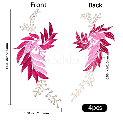 Нитки вышивка цветы тканевые лоскуты&nbsp;PATC-WH20010-02C