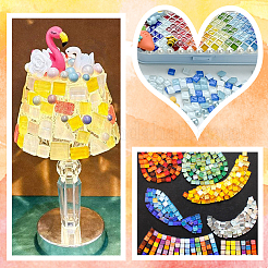 200шт стеклянные кабошоны&nbsp;GLAA-SP0001-14C