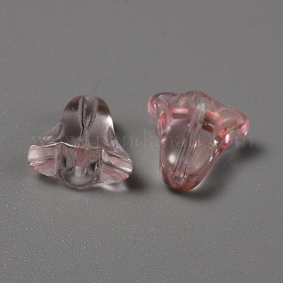 Полупрозрачные стеклянные бусины&nbsp;GLAA-WH0038-08B-1