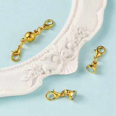 Латунные магнитные застежки KK-YW0001-56G-1