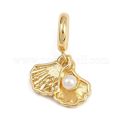 Латунные европейские подвески с подвесками KK-N271-35G-1