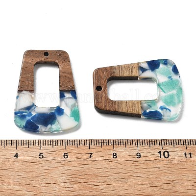 Подвески из смолы и ореха FIND-R051-02D-1