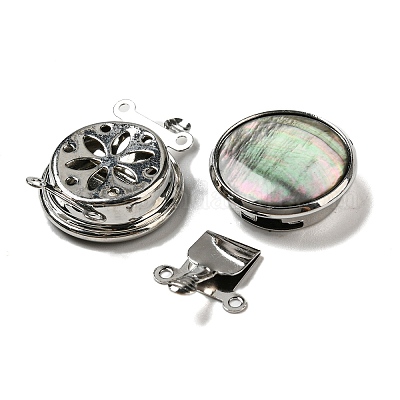 Черная застежка-ракушка для губ G-C104-06C-P-1