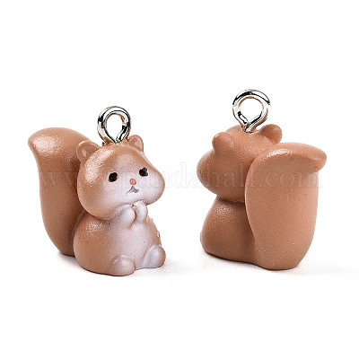 Подвески из непрозрачной смолы RESI-Z014-01H-1