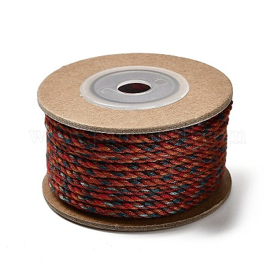12м двухслойный полиэстеровый хлопковый шнур OCOR-V001-A07-1