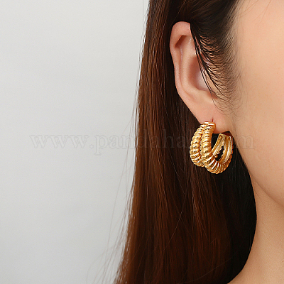 Серьги-гвоздики из нержавеющей стали 304 TA6291-1-1