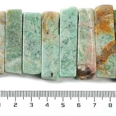 Природных амазонит бисер нитей G-L551B-11-1