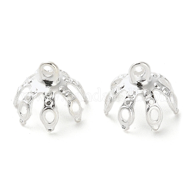 Латунная бусина&nbsp;KK-R211-10S-1