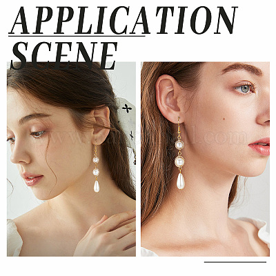 60шт 3 латунных рамки для бусин KK-SC0003-25-1