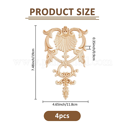 4 шт. WOOD-FH0002-37-1
