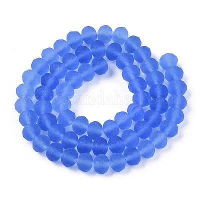 Прозрачные стеклянные бусины EGLA-A044-T8mm-MD14-1