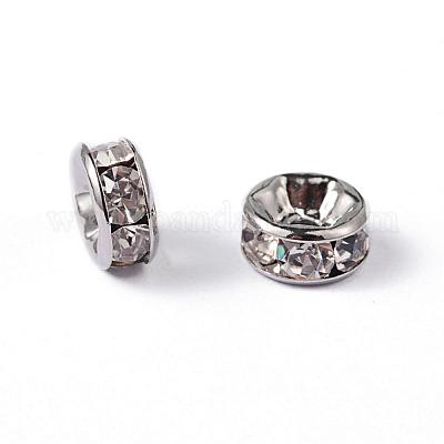 Латунные бусины разделители для поставки стразов RB-A014-Z6mm-01P-NF-1