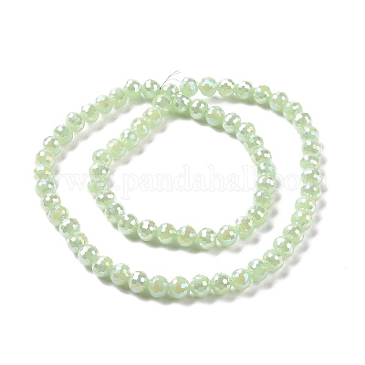 Гальванические стекляныне бусины GLAA-E036-12D-1