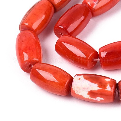 Окрашенные естественный агат бисер пряди G-T144-34-1