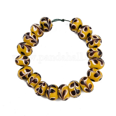 Бусины лэмпворк  BLOW-D006-06F-1