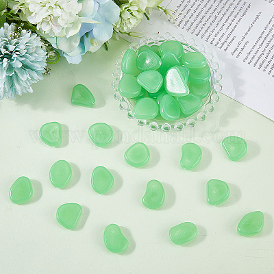 1 набор смоляных светящихся в темноте камешков DJEW-CN0001-40D-1