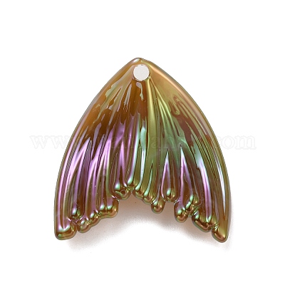 Подвески из непрозрачной смолы грандиозного цвета&nbsp;LS-RESI-WH0026-74H-1