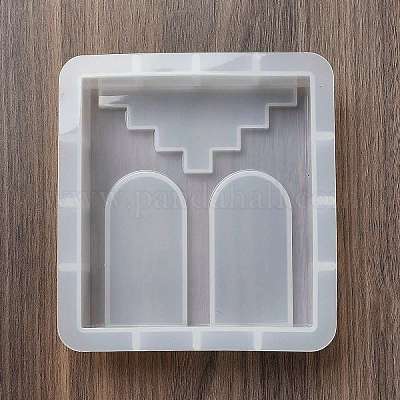 Силиконовые Молды для квадратных свечей своими руками с узором валов DIY-G113-09A-1