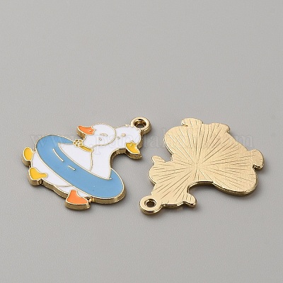 Подвески из эмали и сплава ENAM-CJC0015-15B-1